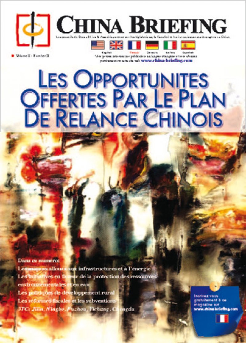 Les opportunités offertes par le plan de relance Chinois