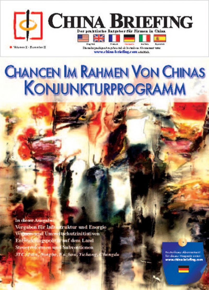 Chancen im Rahmen von Chinas Konjunkturprogramm