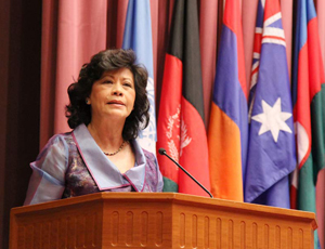 Under-Secretary-General and ESCAP Executive Secretary Noeleen Heyzer (Source: ESCAP)