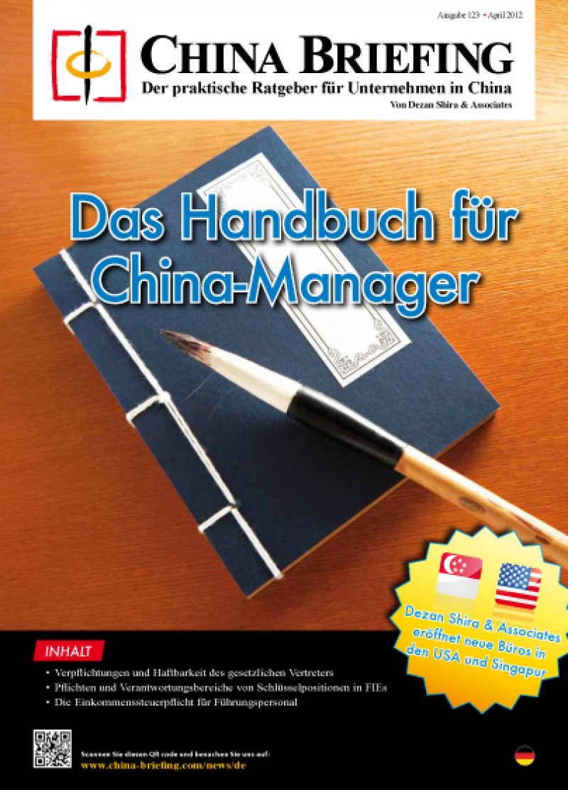 Das China Handbuch für Manager