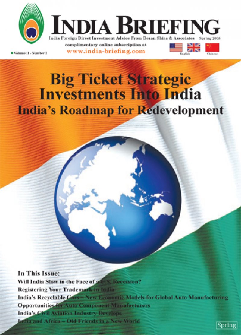 Big Ticket Strategic Investments into India: India’s Roadmap for Redevelopment
