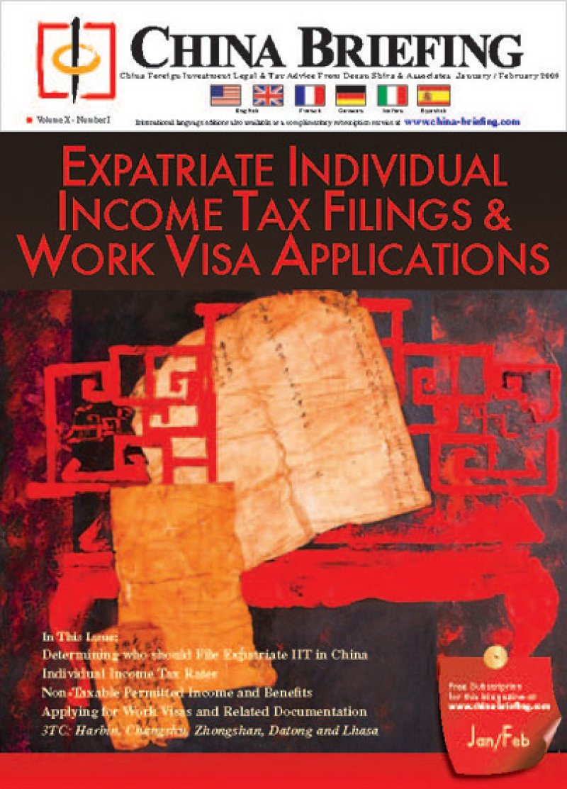 Expatriate Individual Income Tax Filings & Work Visa Applications