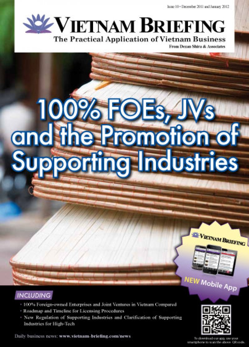 100% FOEs, JVs and the Promotion of Supporting Industries