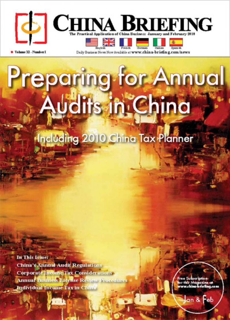 Preparing for Annual Audits in China