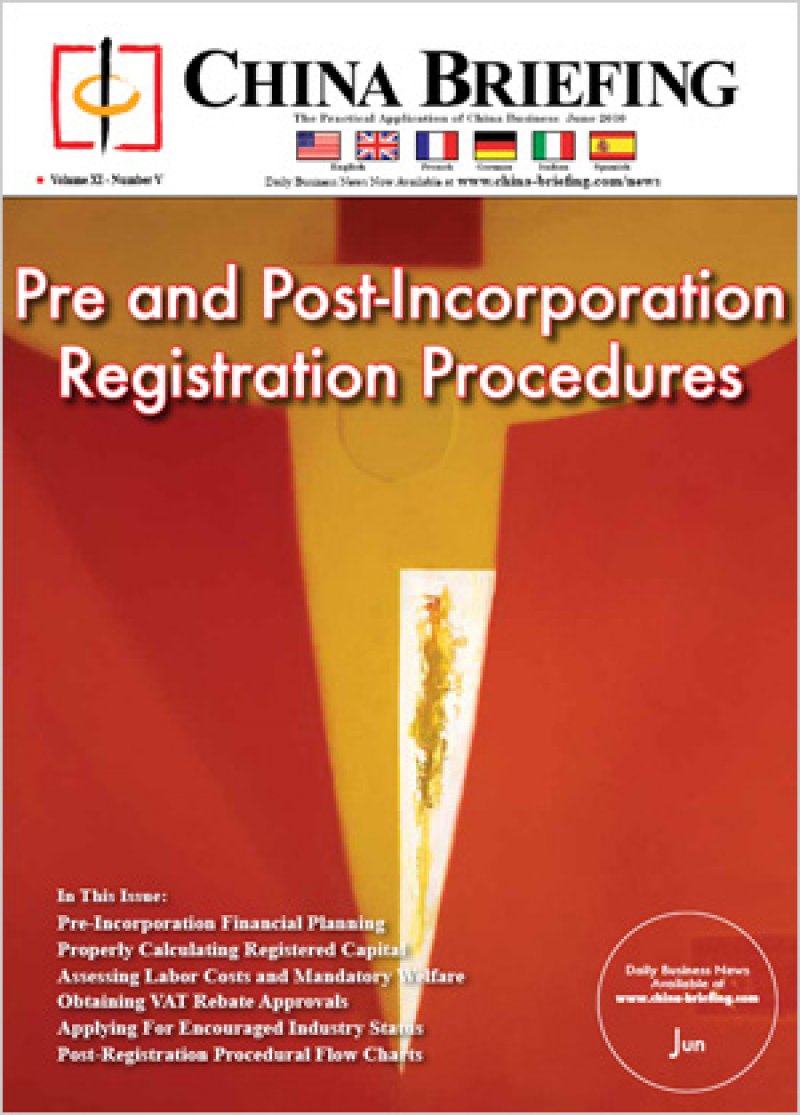 Pre and Post-Incorporation Registration Procedures