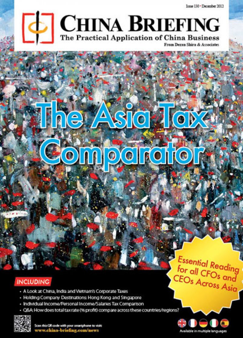  The Asia Tax Comparator