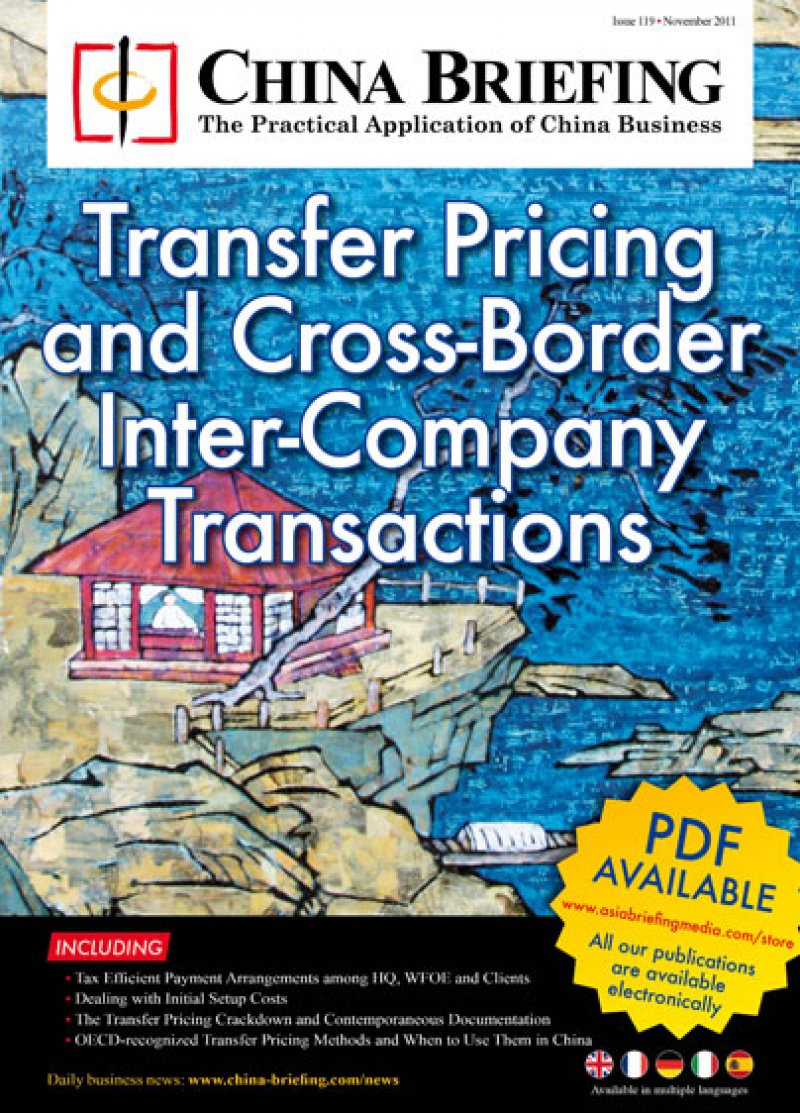 Transfer Pricing and Cross-Border Inter-Company Transactions