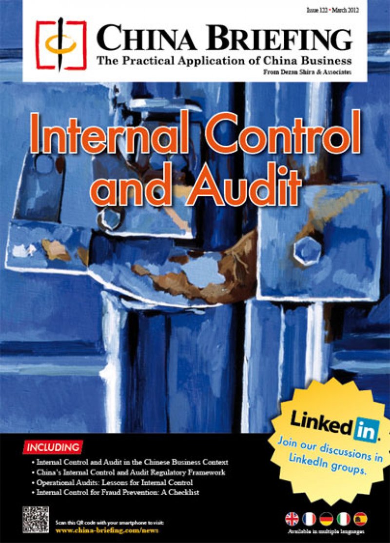 Internal Control and Audit