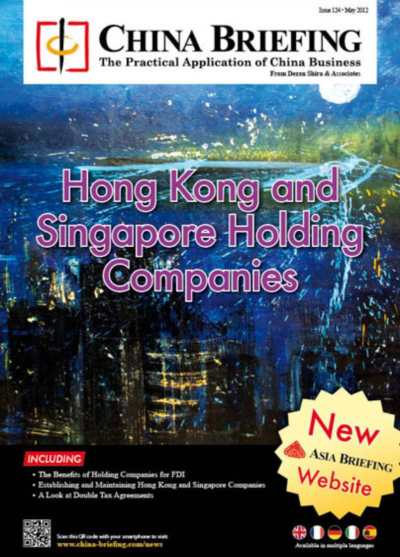 Hong Kong and Singapore Holding Companies