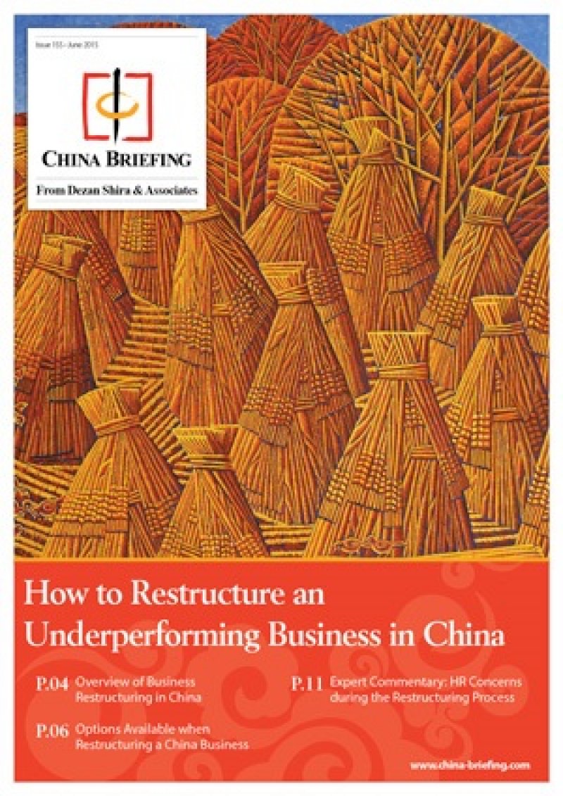 How to Restructure an Underperforming Business in China