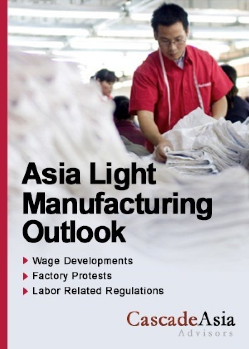 Asia Light Manufacturing Outlook: September 2015